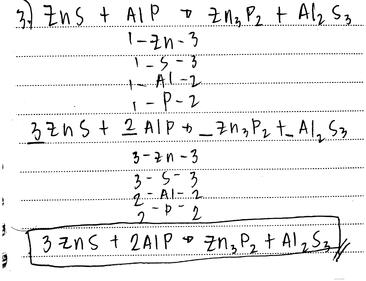 Chemical Balancing